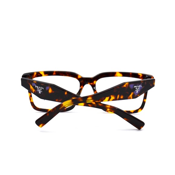 PRADA PR 10YVF VAU1O1 HONEY TORTOISE AUTHENTIC EYEGLASSES FRAME - Picture 9 of 13